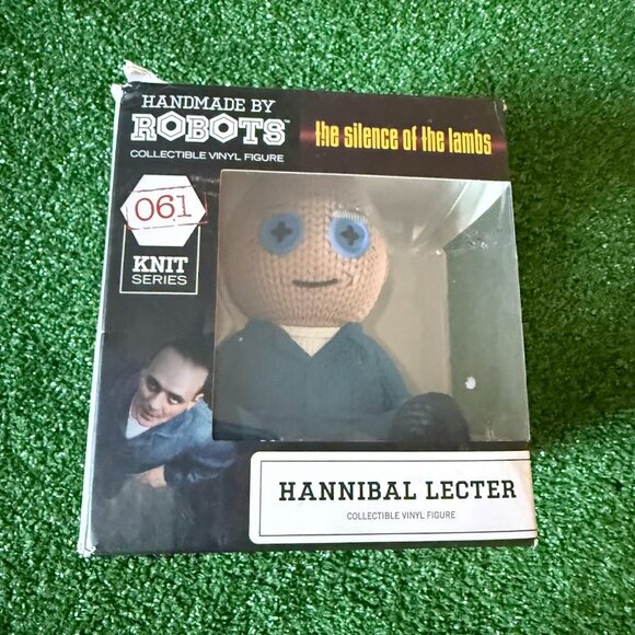 Hannibal Lecter Handmade by Robots Knit Series #061 Vinyl Figure NEW - Picture 8 of 12